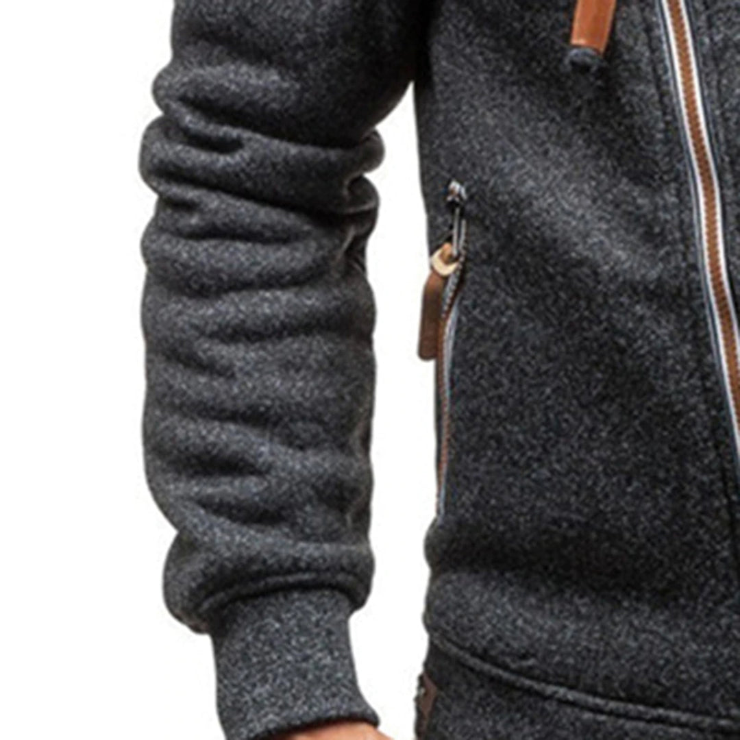 Diego | Casual Fleece Hoodie with Pockets