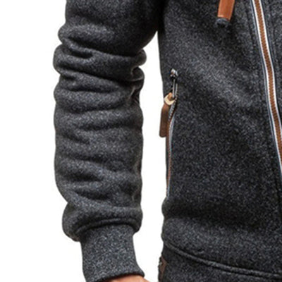 Diego | Casual Fleece Hoodie with Pockets
