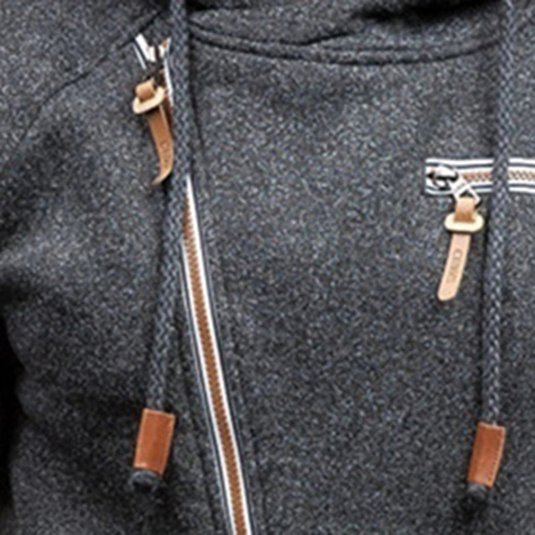 Diego | Casual Fleece Hoodie with Pockets
