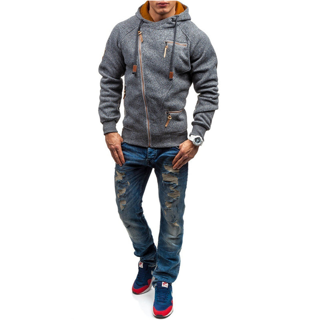 Diego | Casual Fleece Hoodie with Pockets