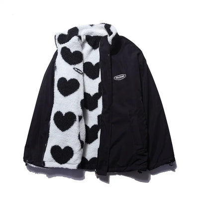 Selina | Reversible Heart Jacket