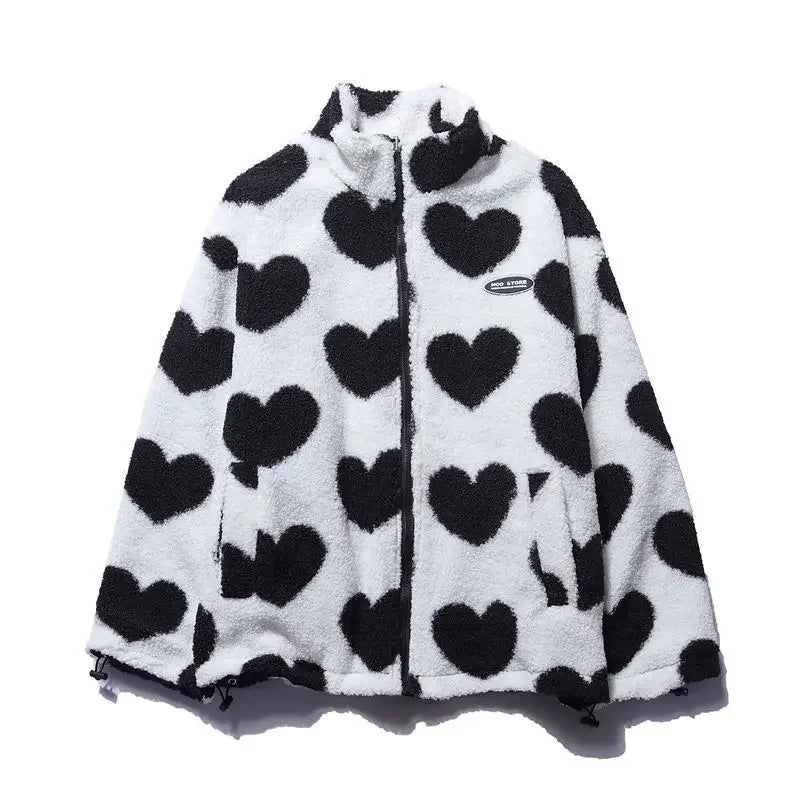 Selina | Reversible Heart Jacket