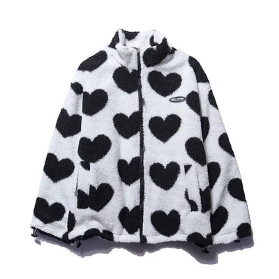 Selina | Reversible Heart Jacket
