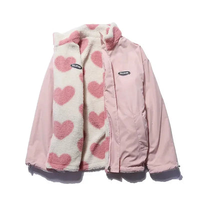 Selina | Reversible Heart Jacket