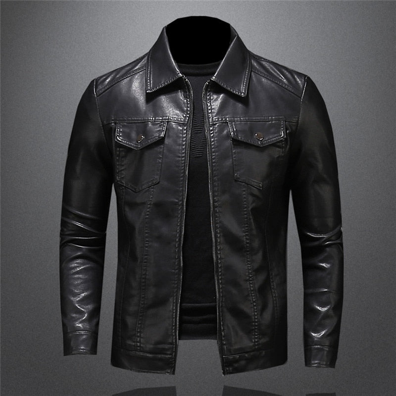 Dorian | Timeless Elegant Leather Jacket
