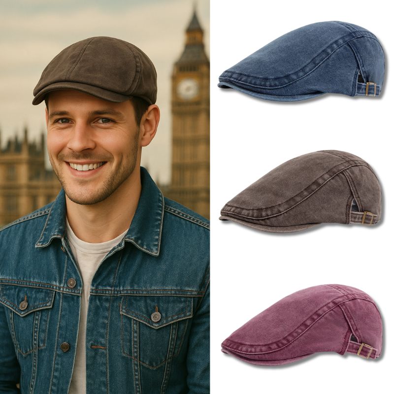 Henry | Classic Flat Cap with Timeless Fit