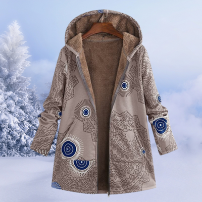 Aurora | Printed Hooded Jacket