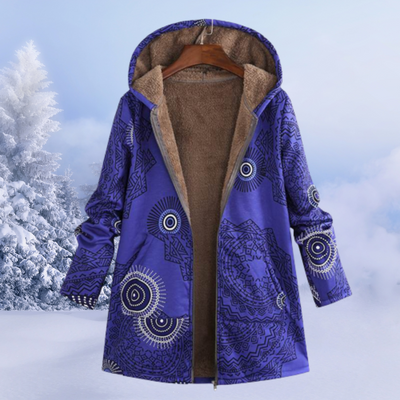 Aurora | Printed Hooded Jacket