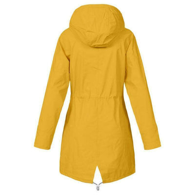Sofia | Long Rainproof Hooded Coat