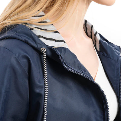 Sofia | Long Rainproof Hooded Coat