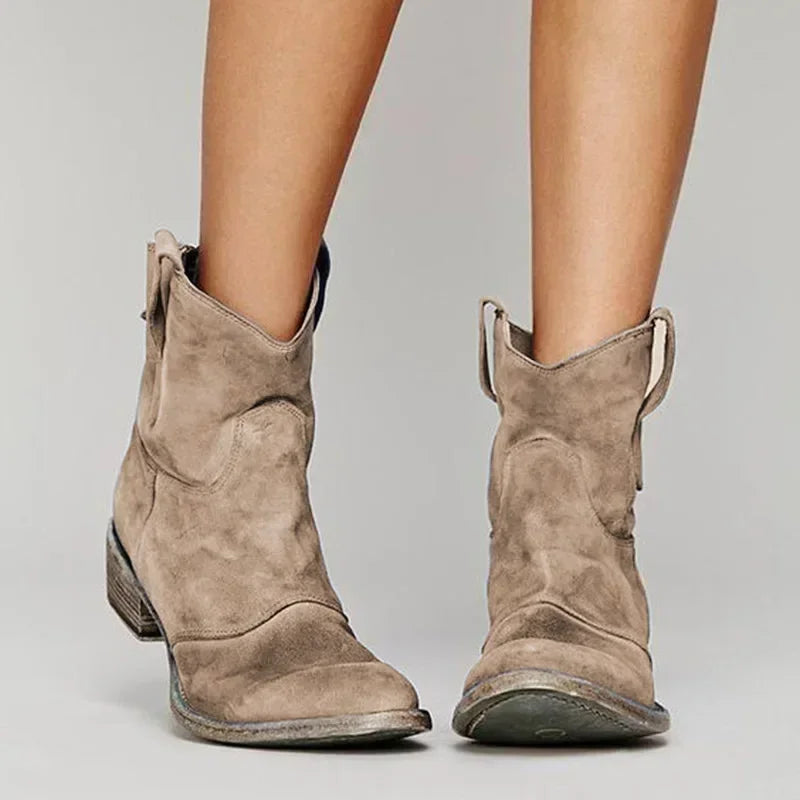 Siena | Vintage Western Ankle Boots