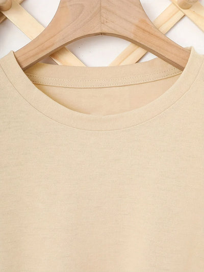 Luna | Heart Print Tee with Everyday Charm