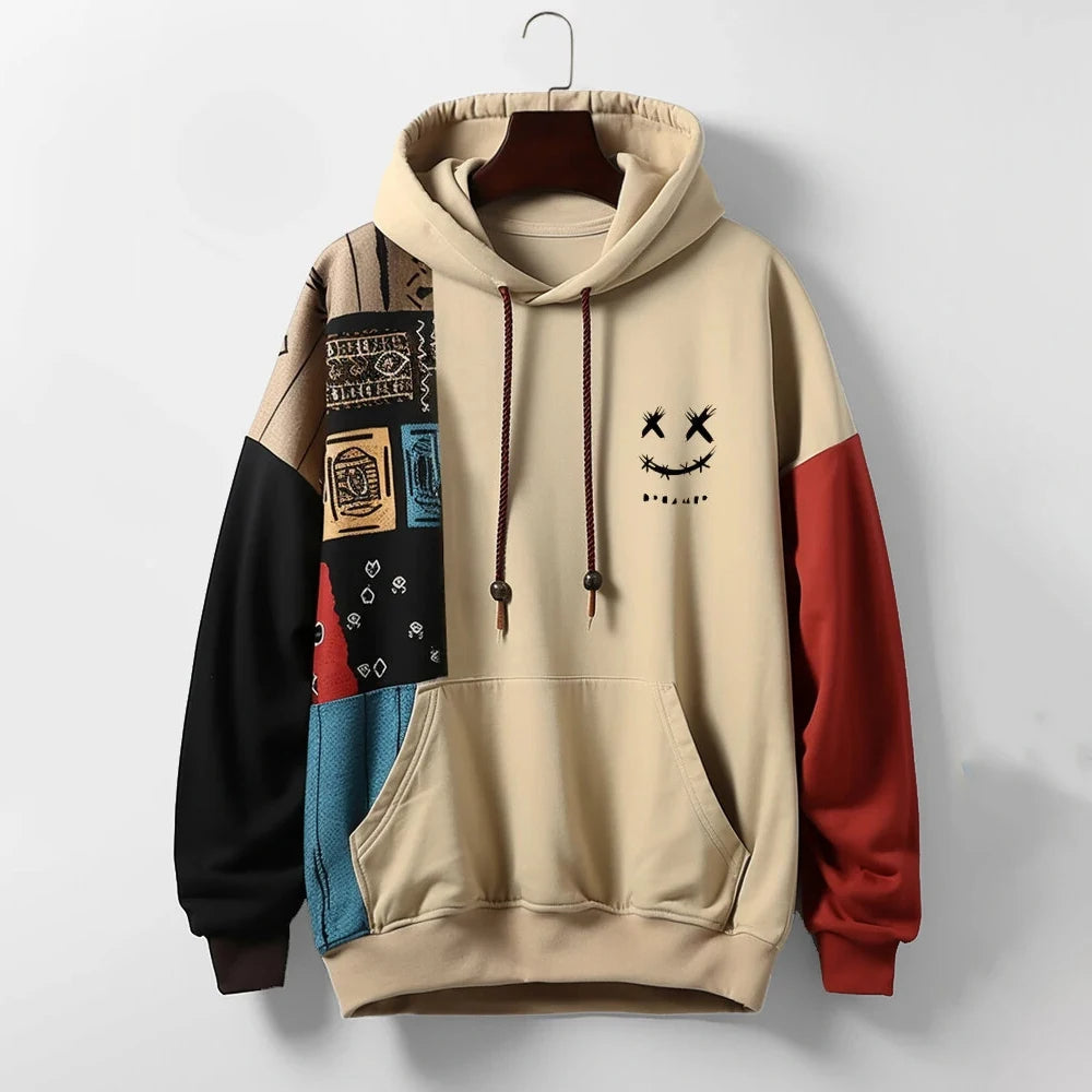Jace | Two-Tone Contrast Hoodie