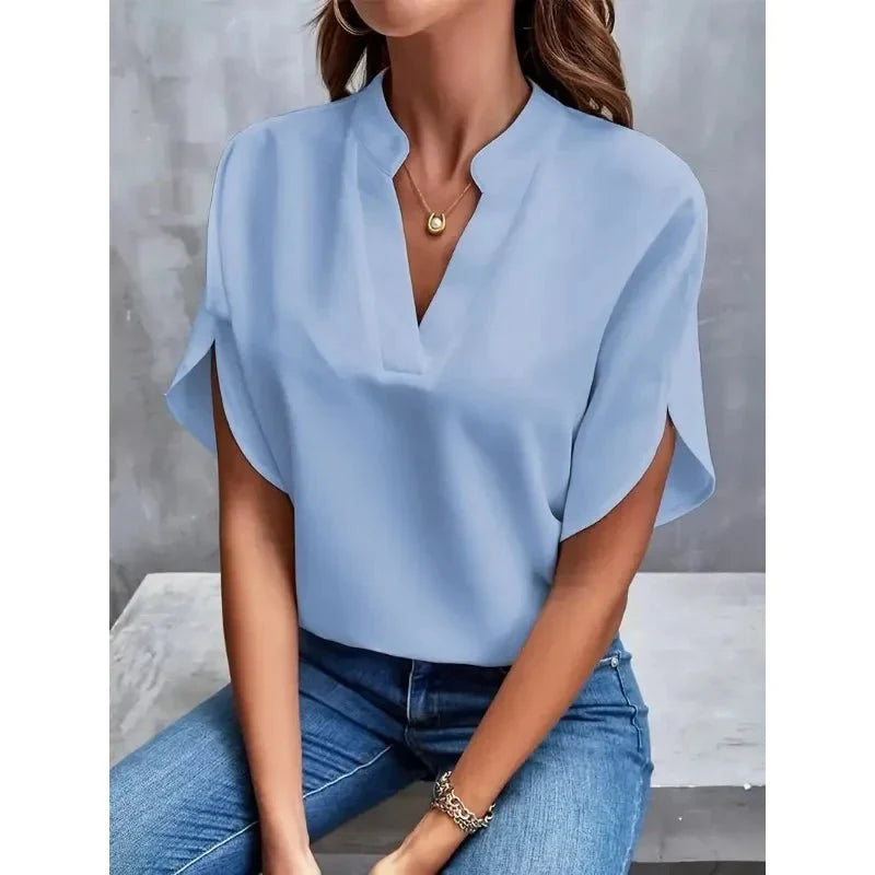 Elodie | Flowy Waist-Length Blouse
