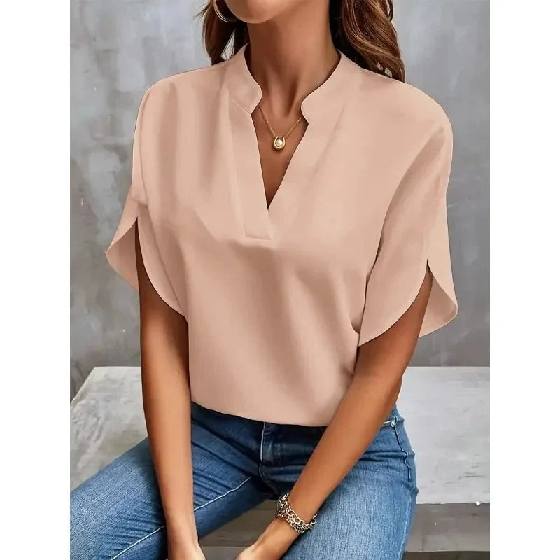 Elodie | Flowy Waist-Length Blouse
