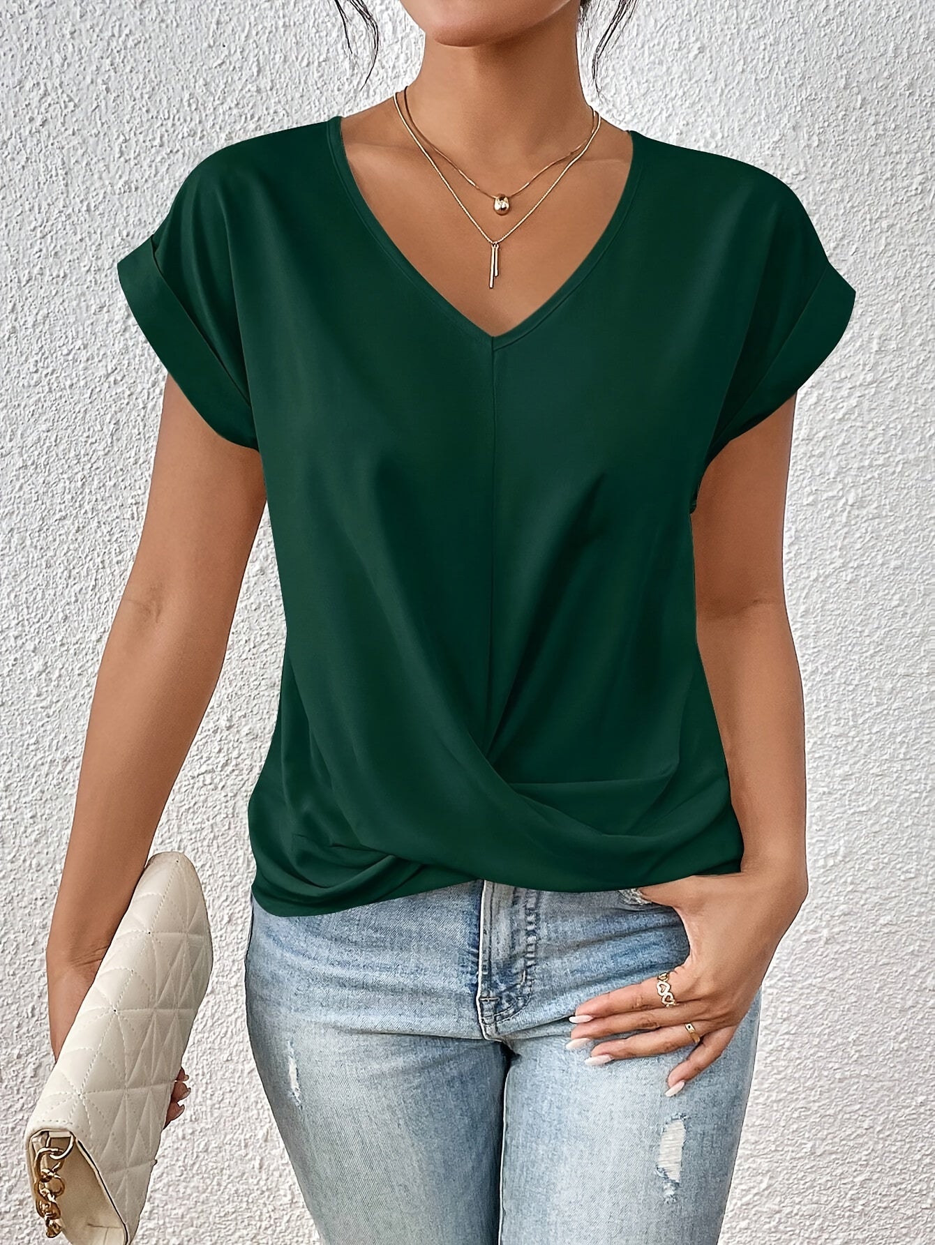 Lila | Sweetheart Neck T-Shirt