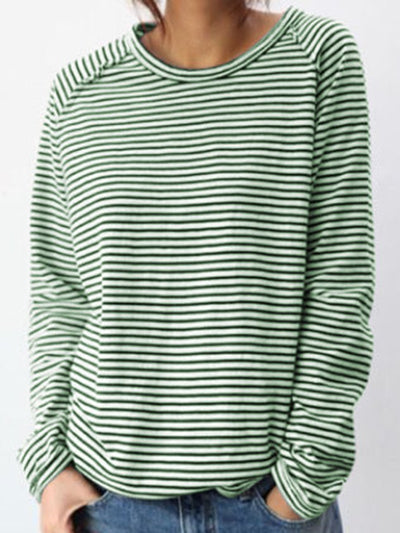 Celeste | Striped Casual Longsleeve