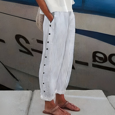 Isla | Relaxed trousers in breathable fabric