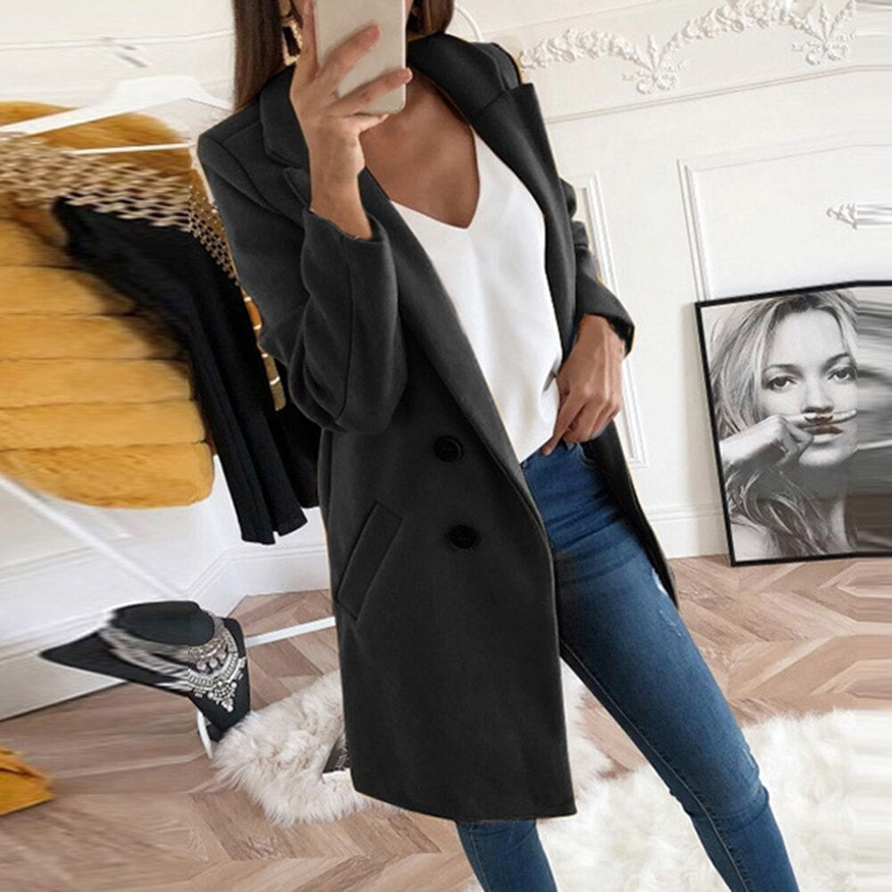 Liora | Chic Tailored Coat