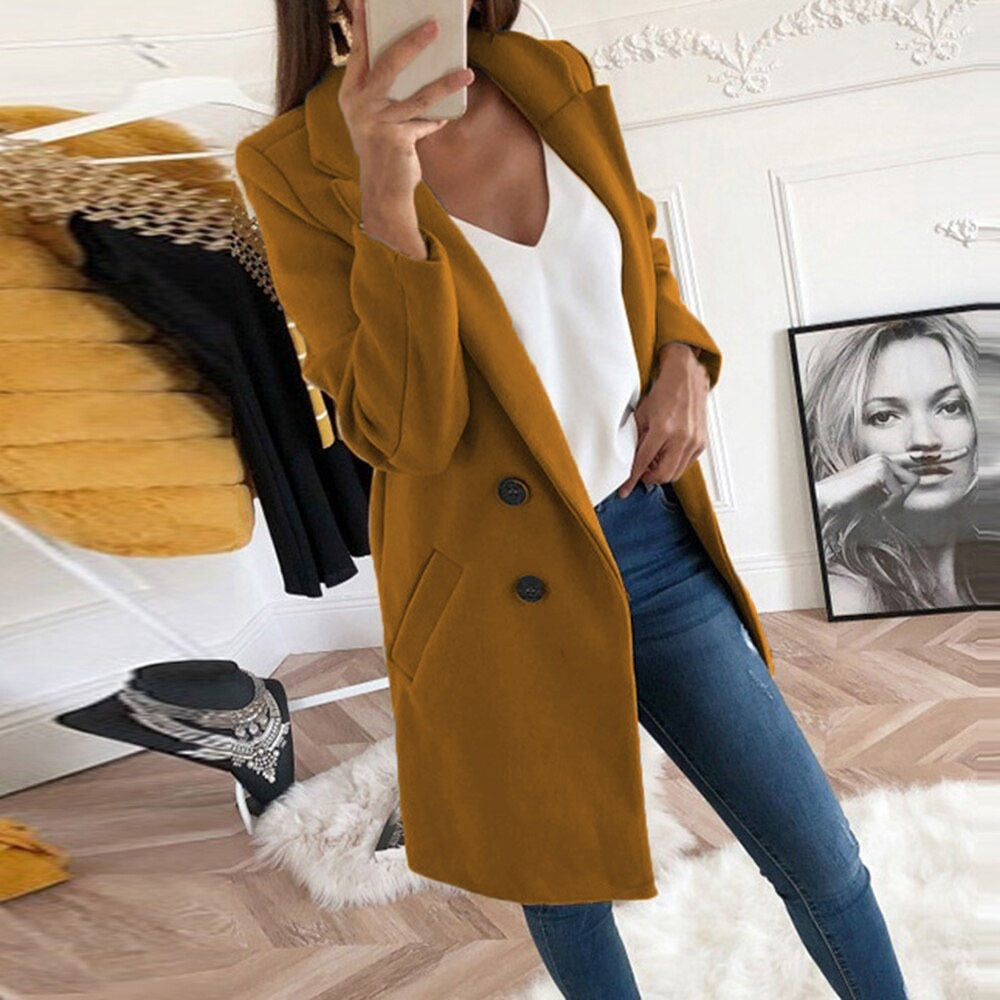 Liora | Chic Tailored Coat