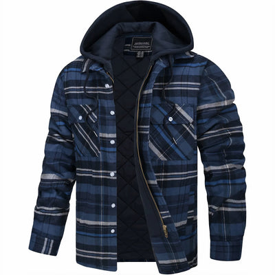 Dominic | Checked Zip Jacket