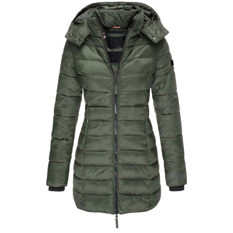 Clara | Hooded Down Puffer Jacket